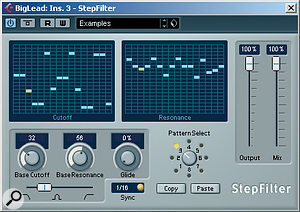 StepFilter (категория «Фильтр»): я большой поклонник процессора AdrenaLinn Роджера Линна