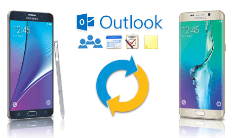 как синхронизировать Samsung Galaxy S6 Edge с Outlook
